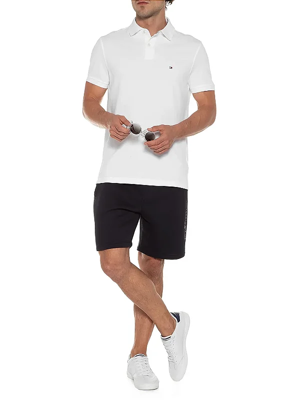 Camiseta gola polo branca Tommy Hilfiger THMW0MW26881