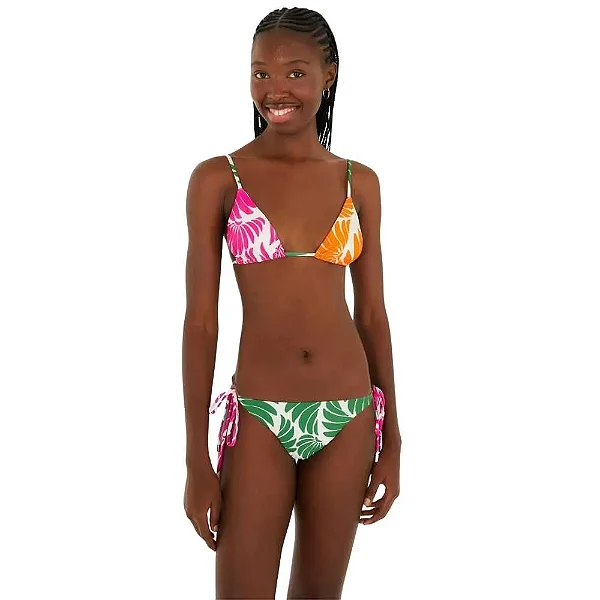 Biquini lacinho voo debanana estampada Farm Beach 346941