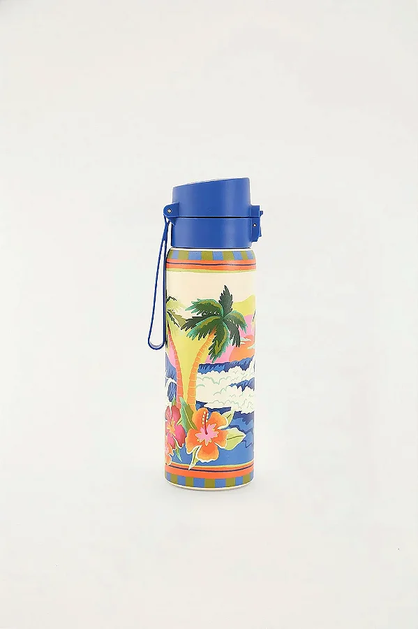 Garrafa Farm ETC 650ml praia aloha cario estampada 78332843