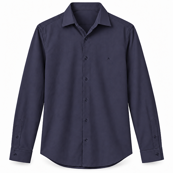 Camisa fio egipicio azul marinho Aramis ML.02.1185