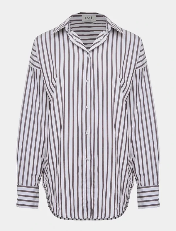 Camisa listrada marinho Anselmi 047756