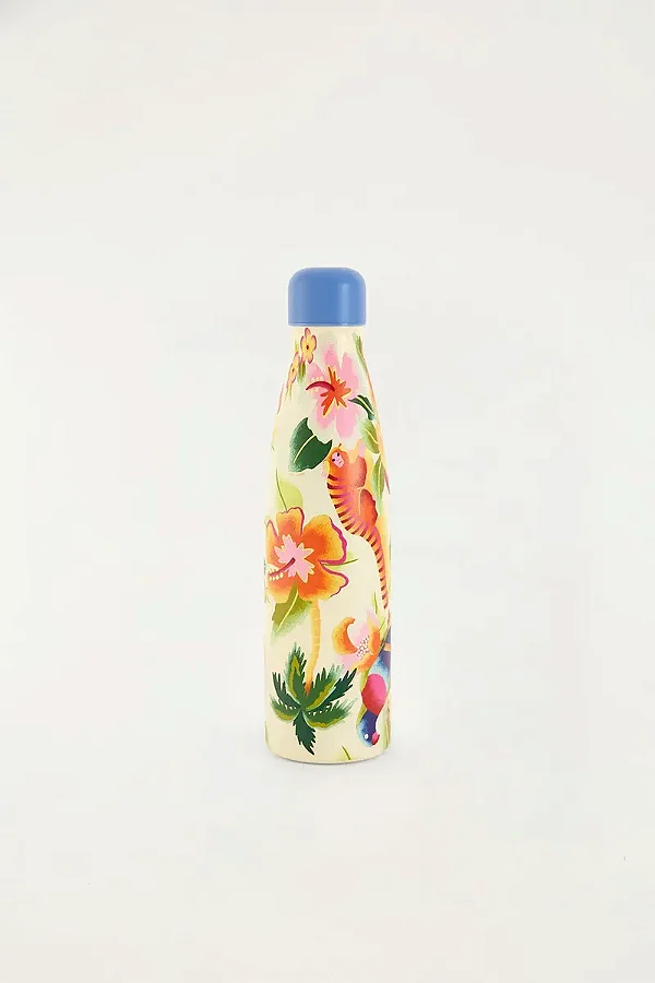 Garrafa Farm glub glub 500ml flora estampada 78332745