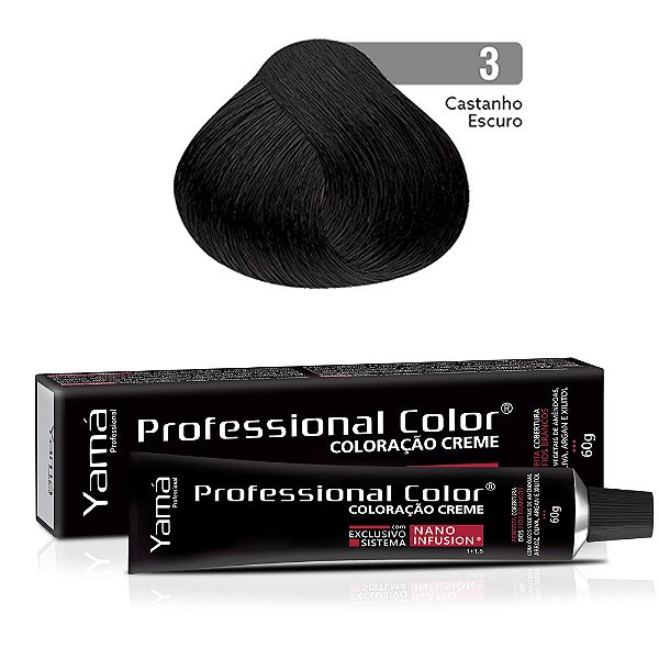 Coloração Professional Nano Infusion 3.0 Castanho Escuro