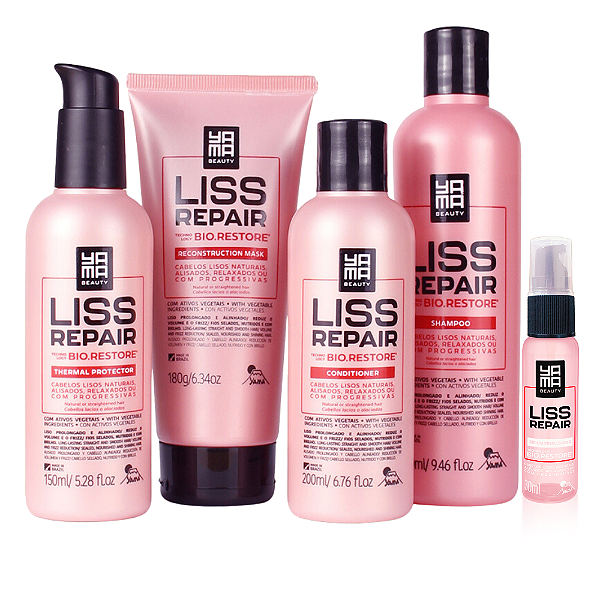 Kit Yamá Liss Repair Linha Completa