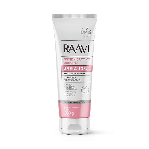 Creme Hidratante de Ureia 10% RAAVI - 200g