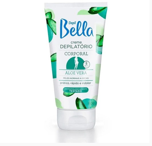 Creme Depilatório Corporal Aloe 100Gr Depil Bella