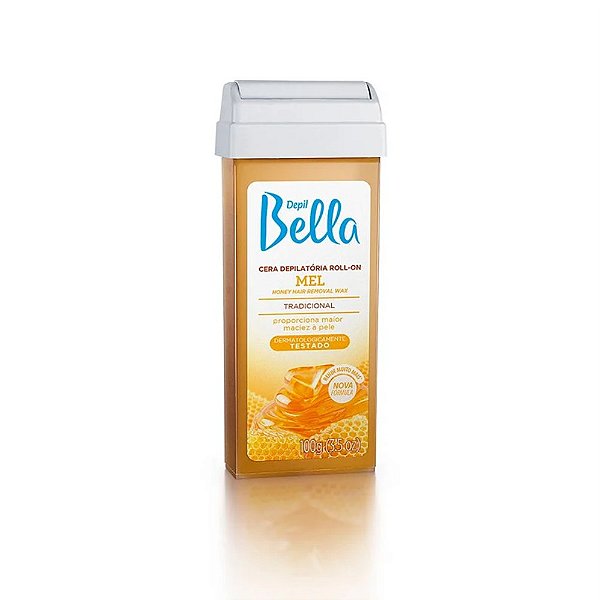 Cera Depilatória Refil Roll-On Própolis e Mel Depil Bella 100g