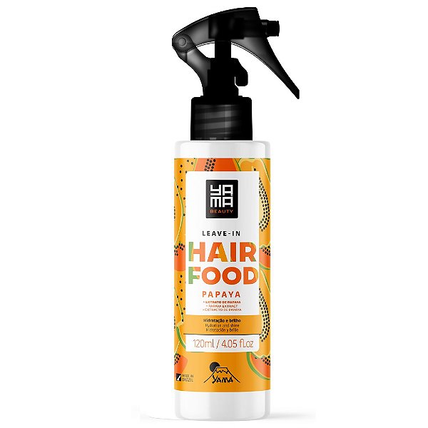 Leave-in Spray Hair Food Papaya Yamá 120ml