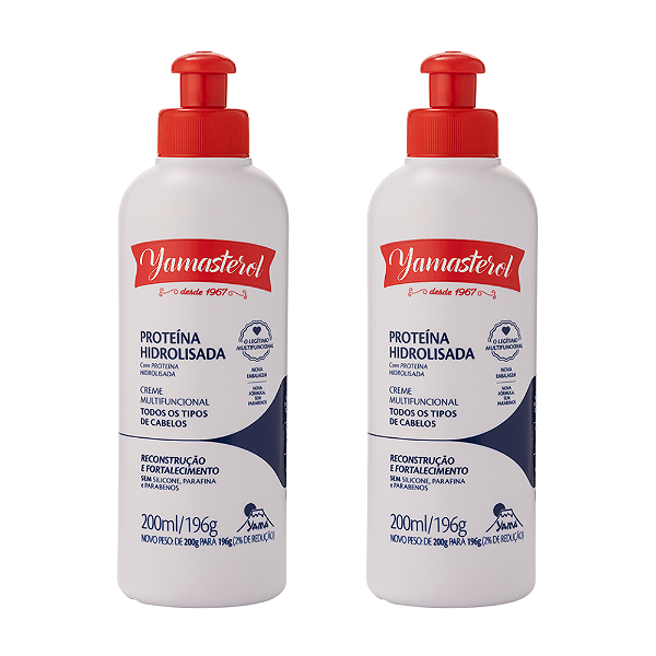 Kit 2 Yamasterol Proteína Hidrolisada 200ml Yamá
