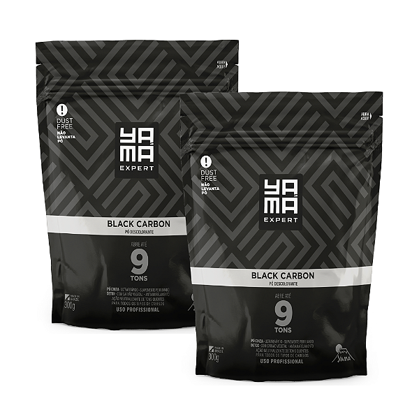 Kit Pó Descolorante Black Carbon 300g C/2 Unidades