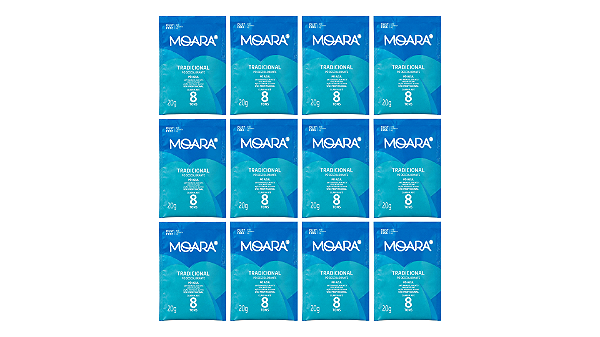 Kit com 12 - Pó Descolorante Moara Tradicional 20g Yamá