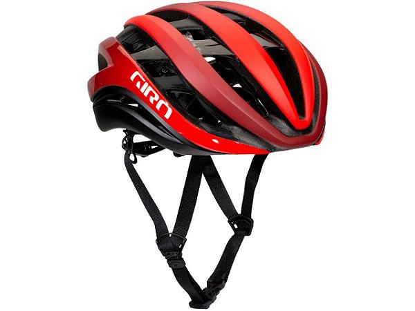 Capacete Ciclismo Giro Aether MIPS Spherical - Matte Red / Red Fade