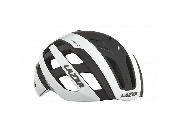 Capacete Ciclismo Lazer Century c/ Led - White / Black