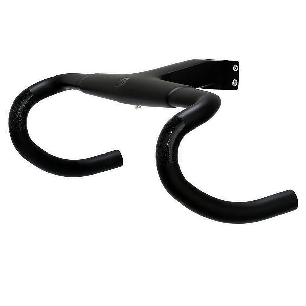 Guidão Estrada integrado Bike Prime Full Carbon UD Elite