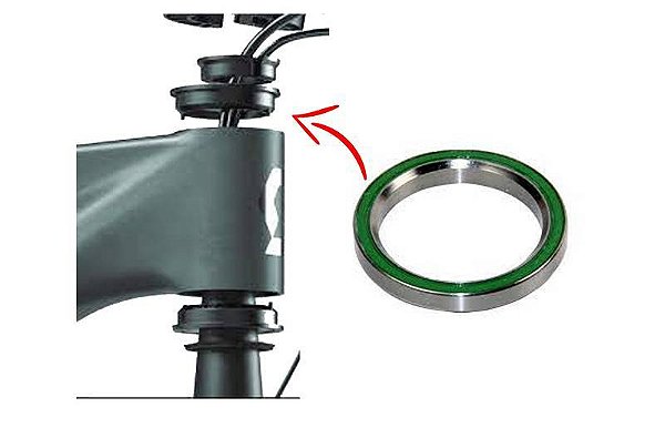 Rolamento Caixa de Direçao Token Premium ACB52H7A (SPARK 2022, SCALE 2023)