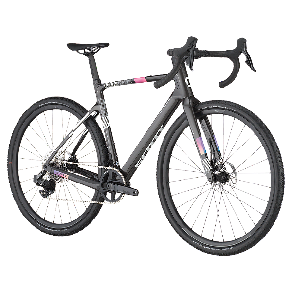 Bicicleta Scott Addict Gravel 30 Carbon Black 2025