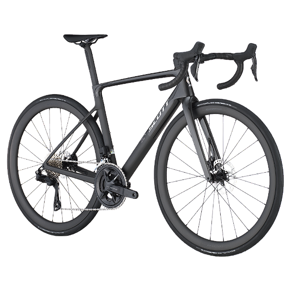 Bicicleta Road Scott Addict RC 30 Carbon Black 2025