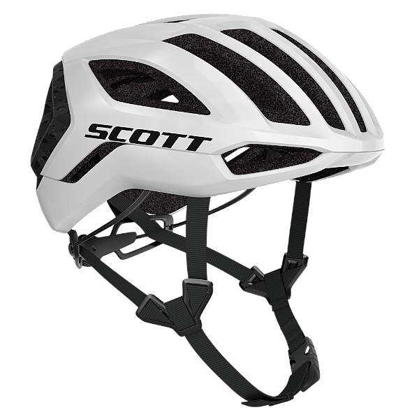 Capacete Scott Centric Plus MIPS - Mineral White / Black