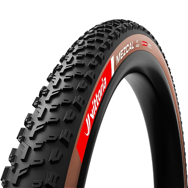 Pneu MTB 29" Vittoria Mezcal XC Race TLR Marrom