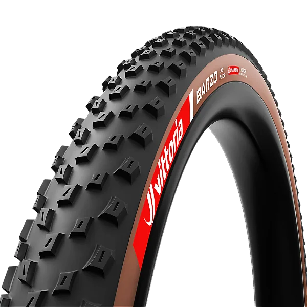 Pneu MTB 29 Vittoria Barzo XC Race Tubeless Marrom (Graphene+Silica)