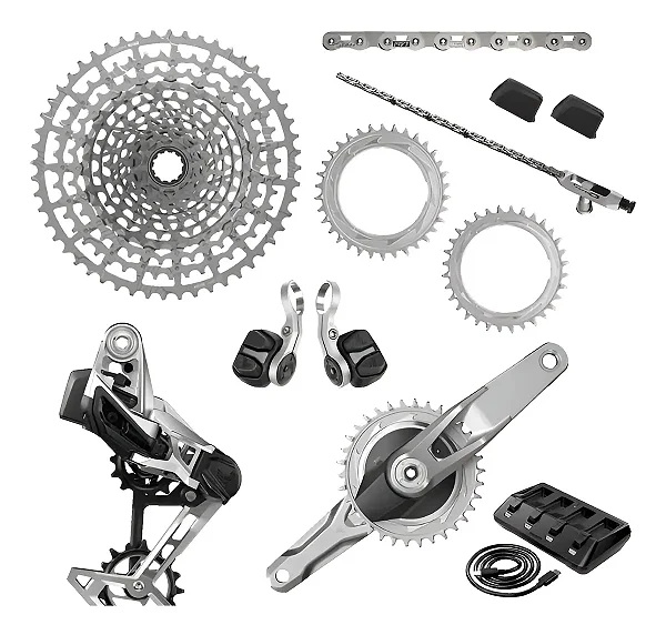 Grupo Sram 1987 Collection T-Type AXS Powermeter Edição Limitada