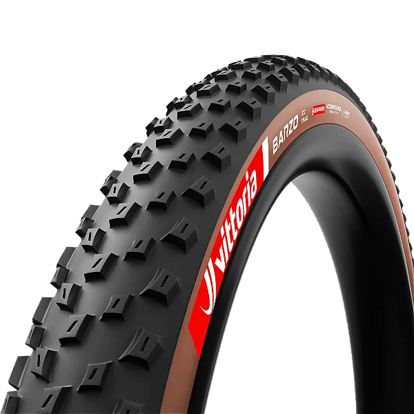 Pneu MTB 29 Vittoria Barzo XC Trail 4C Tubeless e-Bike Ready Marrom