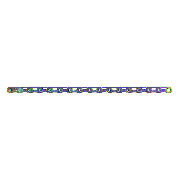 Corrente SRAM RED E1 Rainbow Flattop 12/13v 126 Elos PowerLock