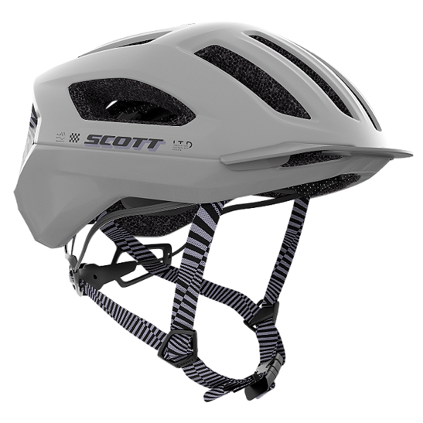 Capacete Scott Sierra Mips MTB Gravel Road com Viseira Removível - Narwal Grey