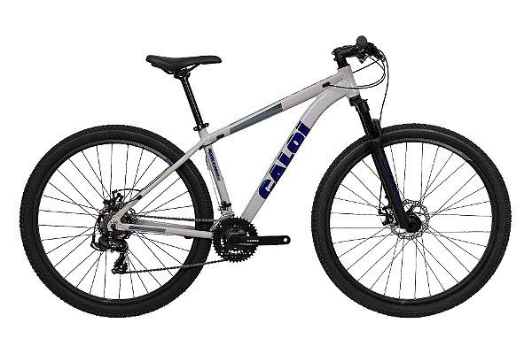 Caloi 29 Sport MTB 29 Shimano 21v Suspensão 100mm | Cinza