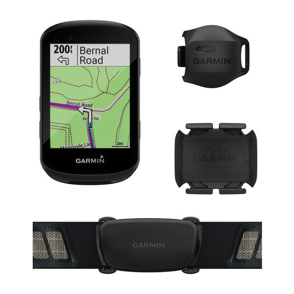 Ciclocomputador com GPS Garmin Edge 530 Bundle com Monitor Cardíaco e Sensores de Velocidade e Cadência