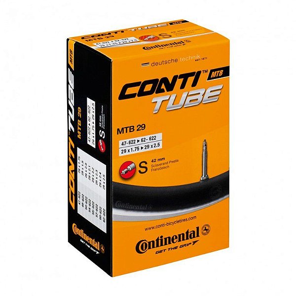 Câmara MTB 29 Continental S42 (bico da válvula 42mm)