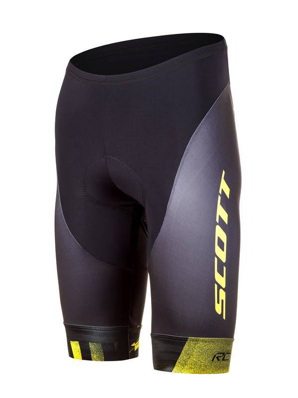 Bermuda Ciclismo Scott RC Pro - Preto/Amarelo