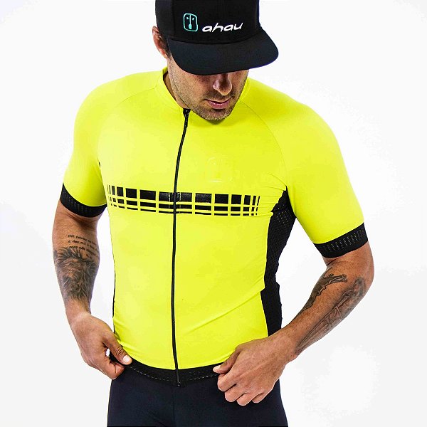 Camisa Ciclismo AHAU Racing EVO Lima - Masculina