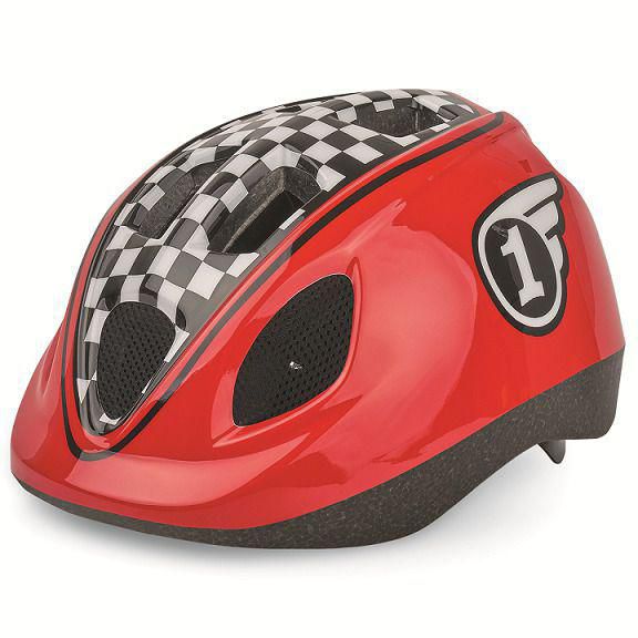 Capacete Infantil Polisport Jr Race Vermelho - Tam P (52/56 cm)