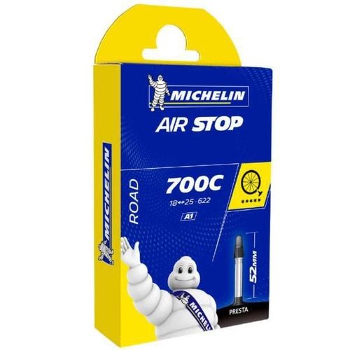 Câmara de Ar Speed Michelin Air Stop 700x18/25 Presta 52mm