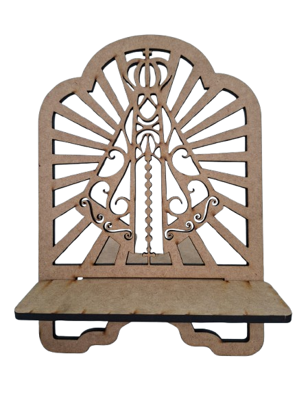 Porta Bíblia MDF Nossa Senhora Aparecida