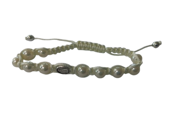 Pulseira religiosa pérola