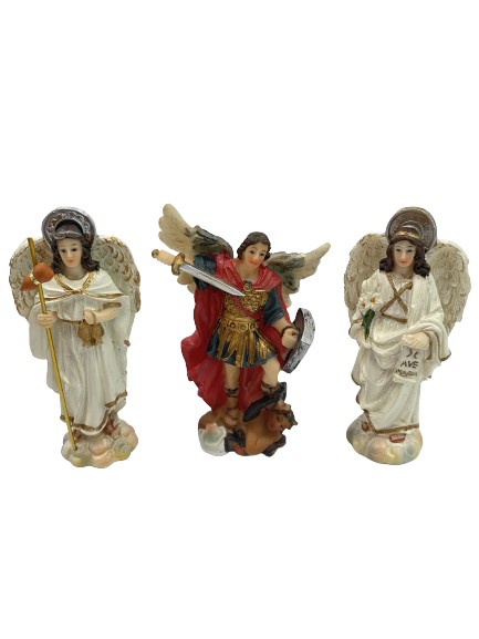 Imagem 3 arcanjos 9cm