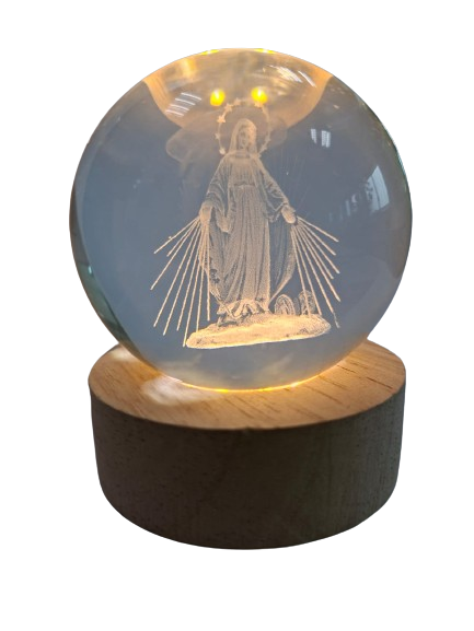 Luminaria globo Nossa Senhora das Graças