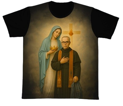 Camiseta São Maximiliano Kolbe