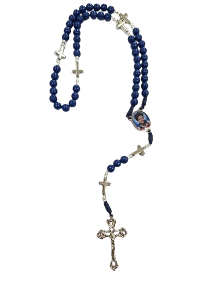 Terço acrílico Carlo Acutis