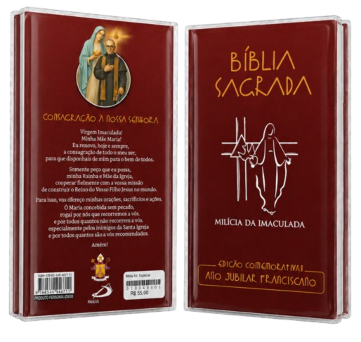 Bíblia Pastoral - Edição Comemorativa Ano Jubilar Franciscano