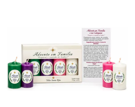 Velas Advento em Família
