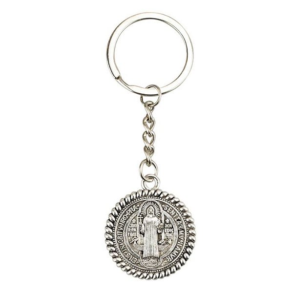 Chaveiro medalha São Bento
