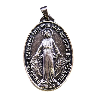 Medalha Milagrosa - níquel (45mm)