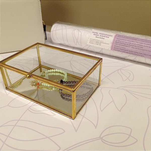 Papel de Gaveta Perfumado Bons Sonhos Aroma Lavandin - Caixa com 5 Folhas