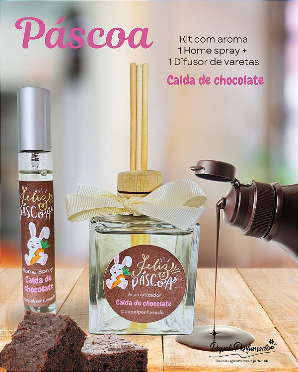KIT DIFUSOR + HOME SPLAY AROMA CHOCOLATE