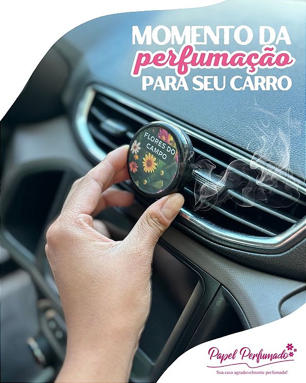 Difusor Automotivo Perfumado – Transforme o Clima Dentro do Seu Carro
