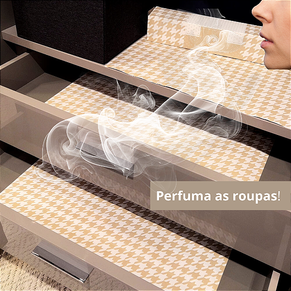 Papel perfumado - Aroma Floral frutado - Caixa com 5 folhas