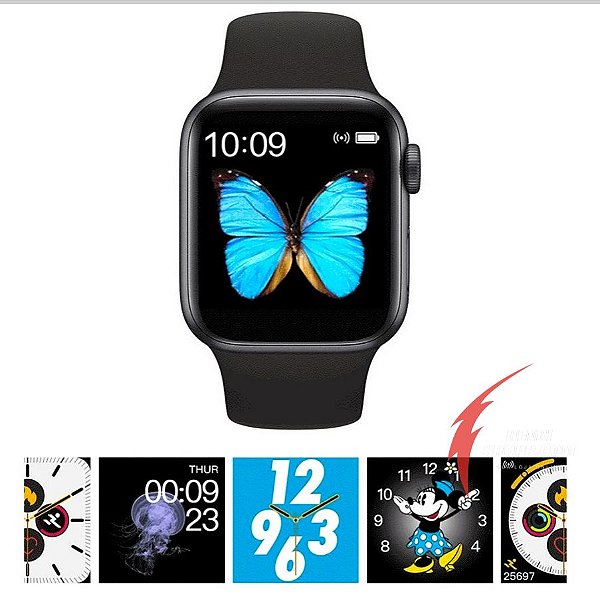 smartwatch t500 rosa